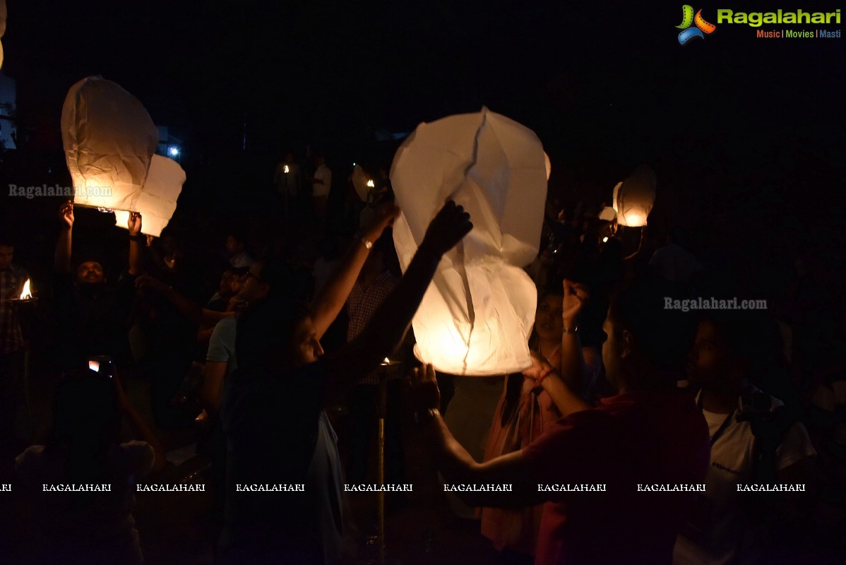 Rise Up - Largest Sky Lantern Carnival of India, Hyderabad