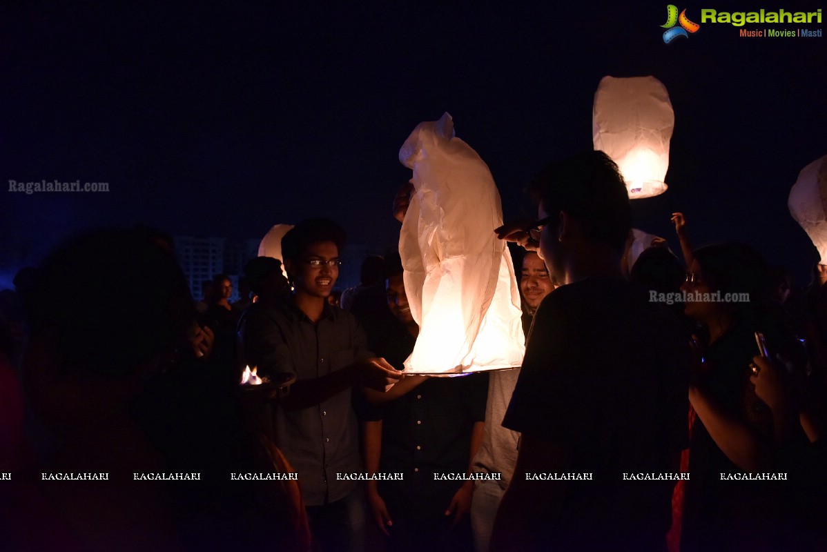 Rise Up - Largest Sky Lantern Carnival of India, Hyderabad