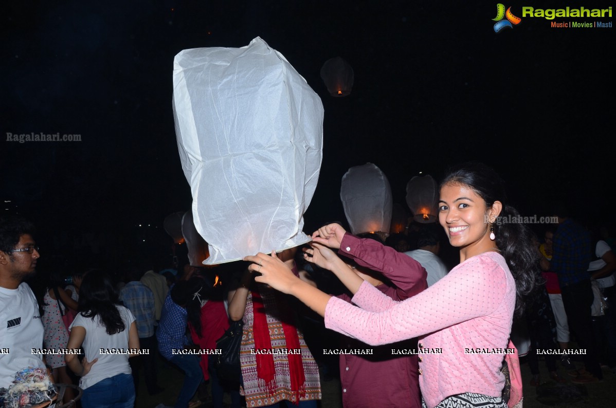 Rise Up - Largest Sky Lantern Carnival of India, Hyderabad