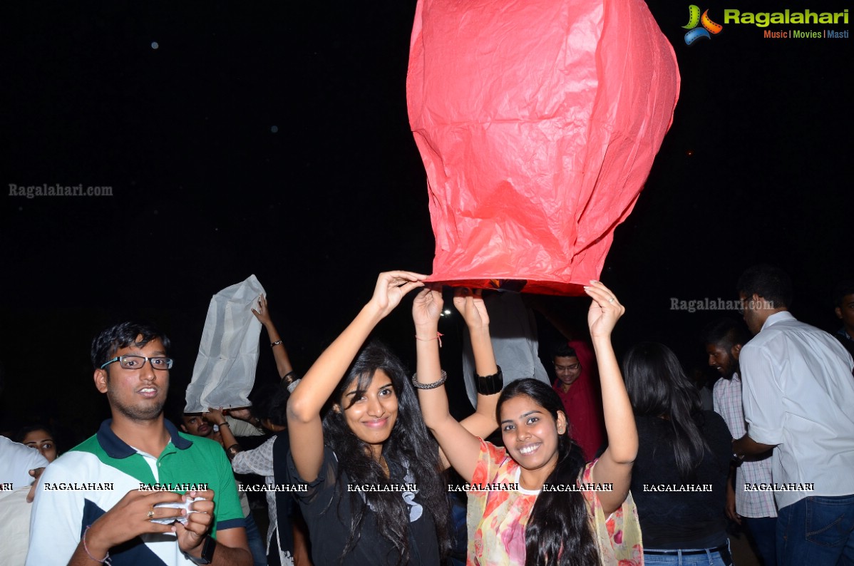 Rise Up - Largest Sky Lantern Carnival of India, Hyderabad