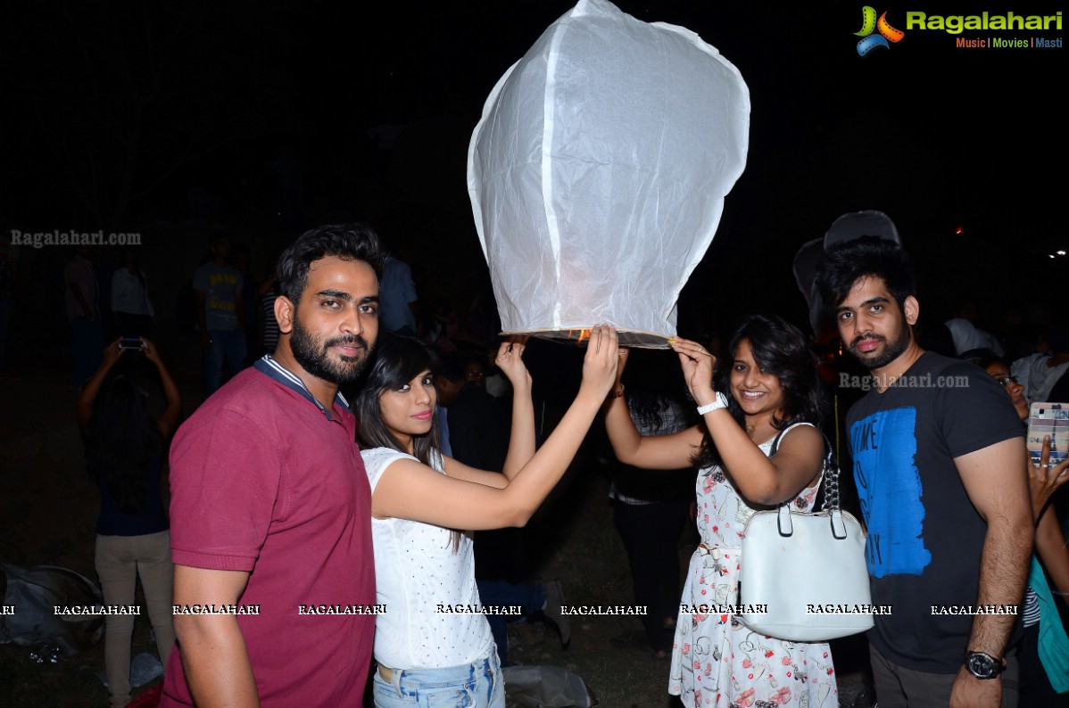 Rise Up - Largest Sky Lantern Carnival of India, Hyderabad