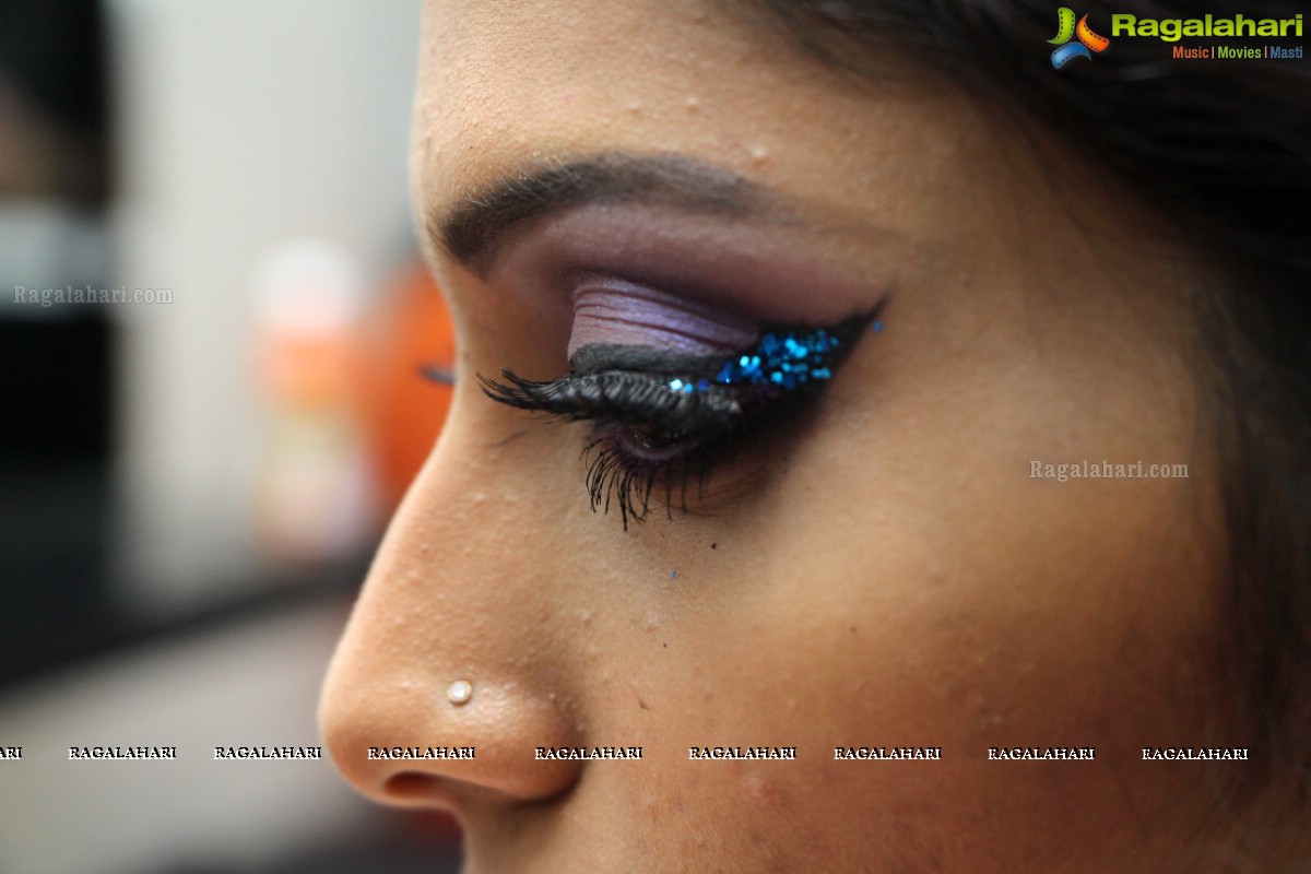 Sushma Khan Make-up Workshop at Lakme Salon, King Koti, Hyderabad