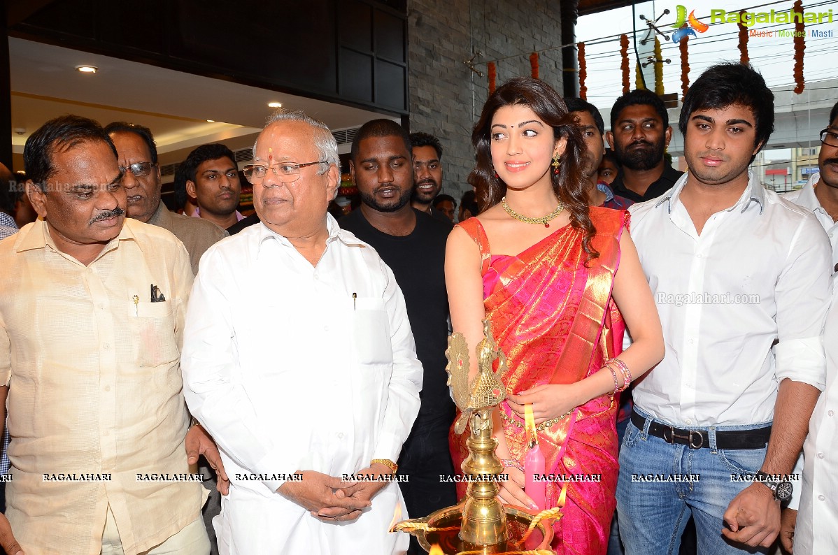 Pranitha Subhash launches Kancheepuram VRK Silks at Kukatpally