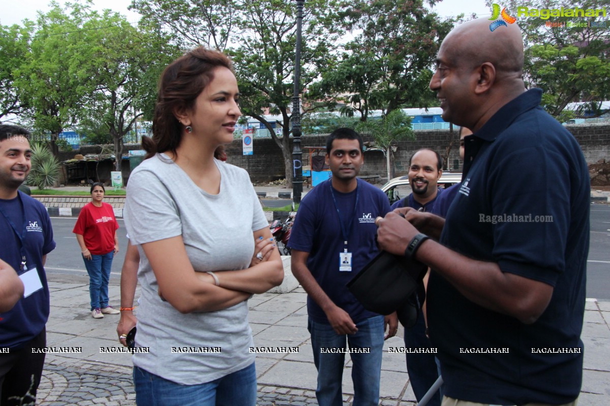 Lakshmi Manchu Walks in the Dark to eradicate 'preventable' blindness