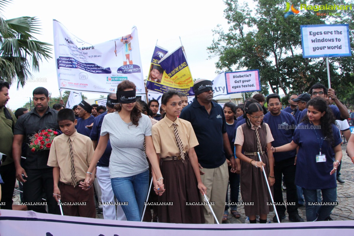 Lakshmi Manchu Walks in the Dark to eradicate 'preventable' blindness