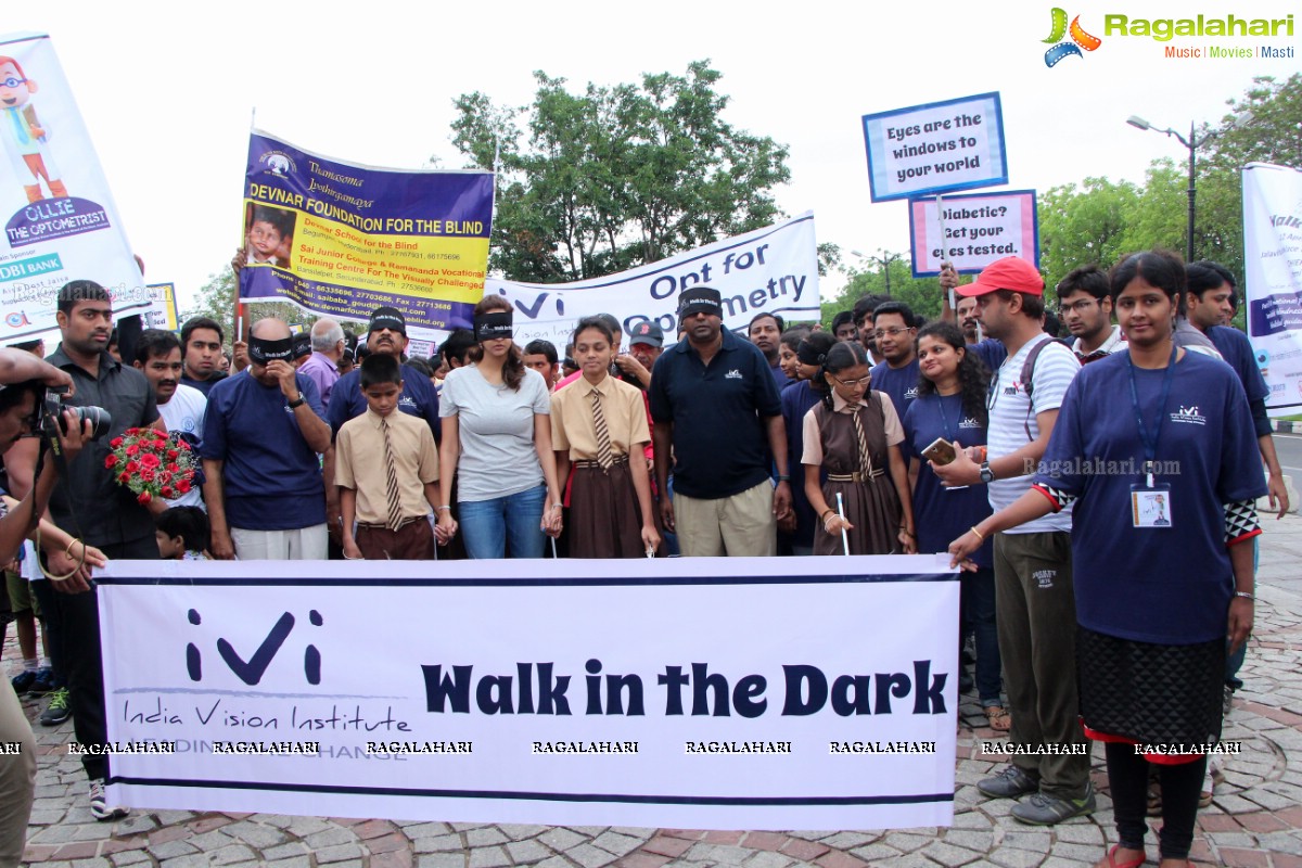 Lakshmi Manchu Walks in the Dark to eradicate 'preventable' blindness