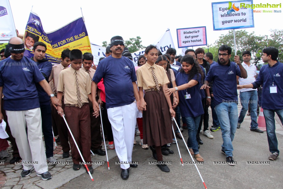 Lakshmi Manchu Walks in the Dark to eradicate 'preventable' blindness