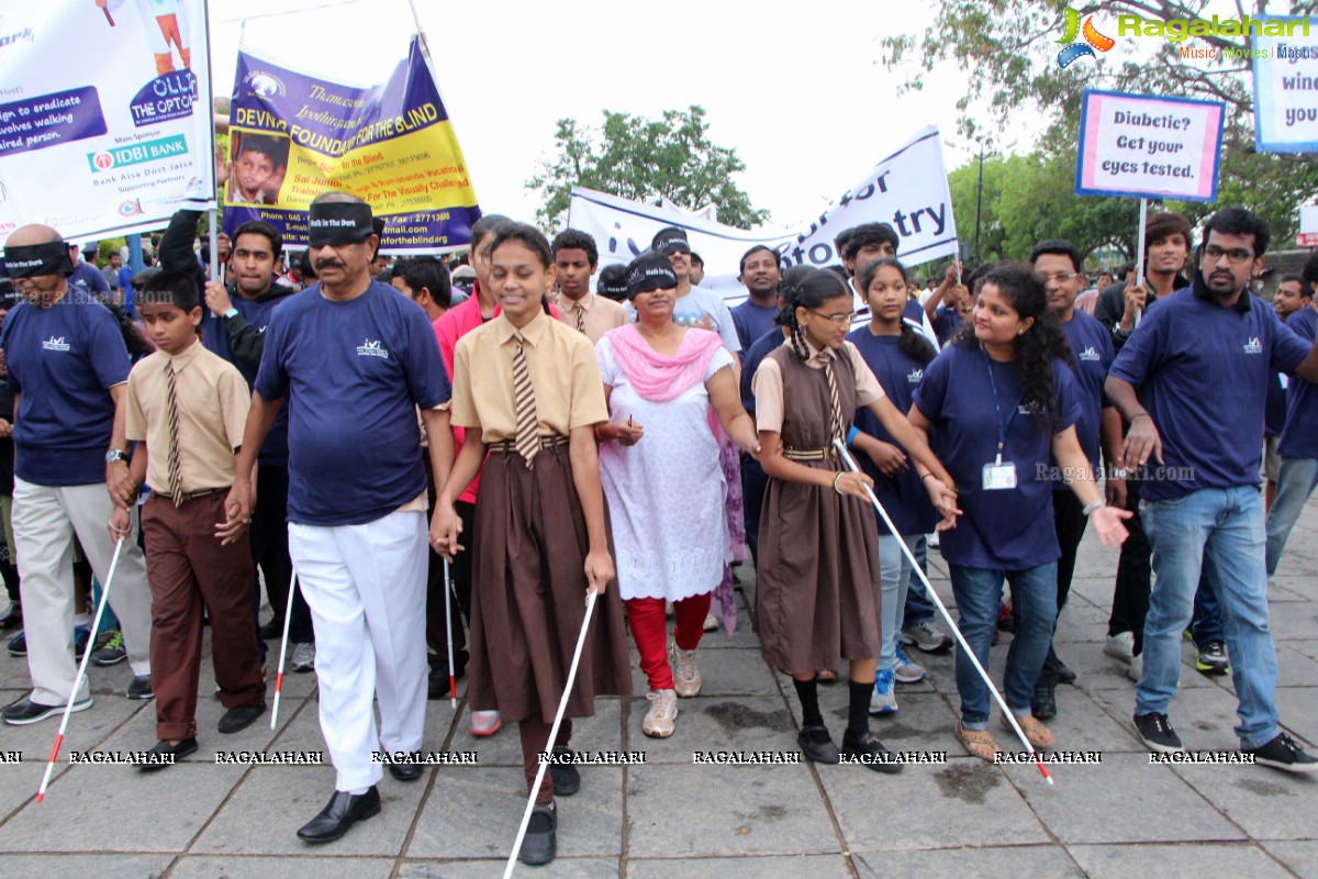 Lakshmi Manchu Walks in the Dark to eradicate 'preventable' blindness