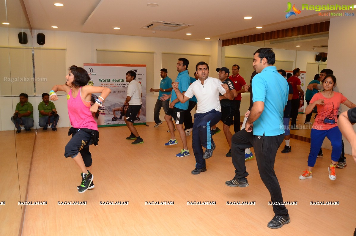 CII Young Indians Interactive Session with Kiran Dembla and Vijaya Tupurani at Gold's Gym