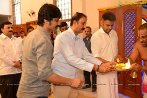 Pawan Kalyan-SJ Surya-Film Muhurat