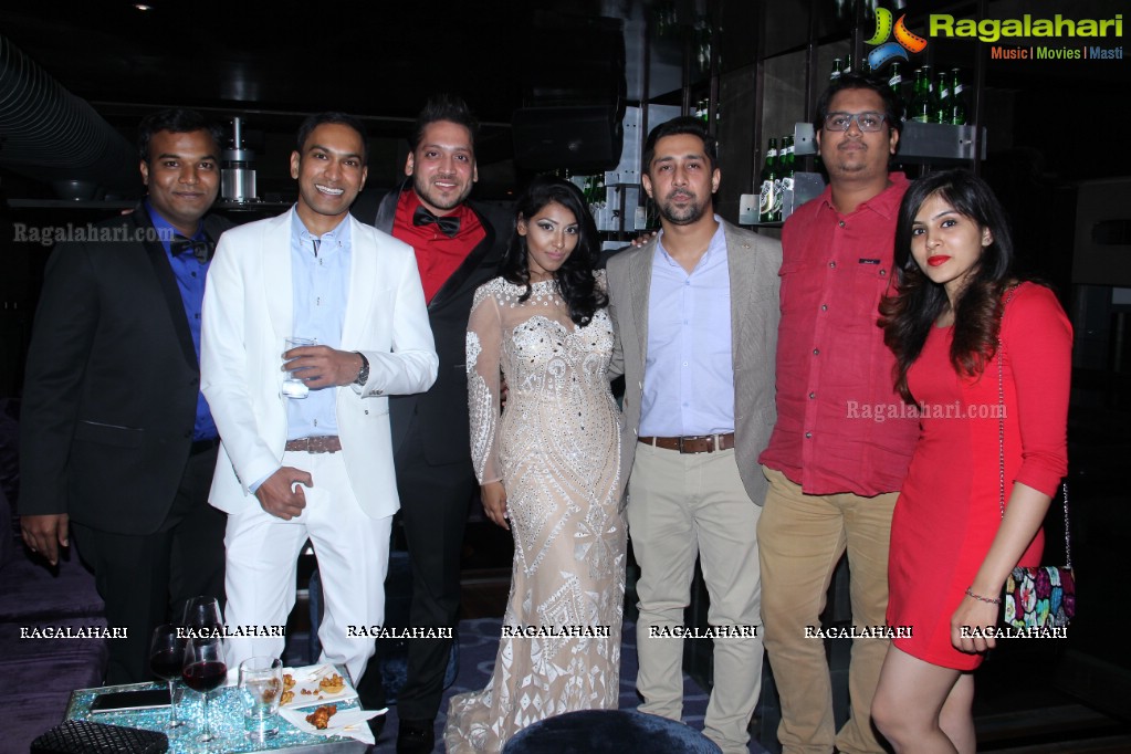 Pre-Wedding Party of Aliya Khan and Abrar at The Sky Lounge - Hotel Avasa, Hyderabad