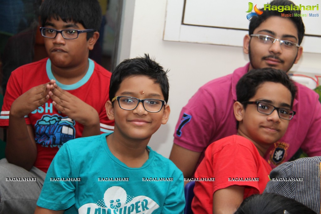 Workshop on Aquascaping for Kids at Little Sparks Global, Hyderabad