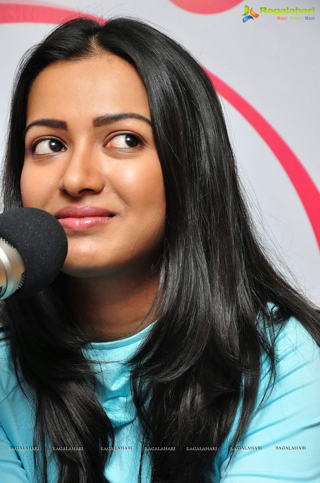 Catherine Tresa at 91.1 FM Radio City, Hyderabad