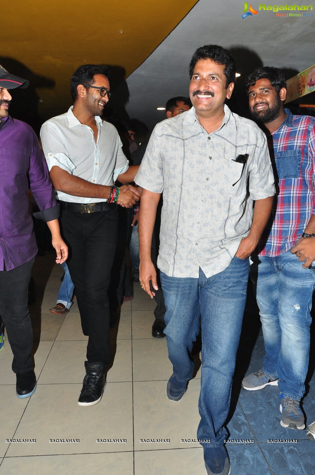 EedoRakam AadoRakam Team at Prasads IMAX, Hyderabad