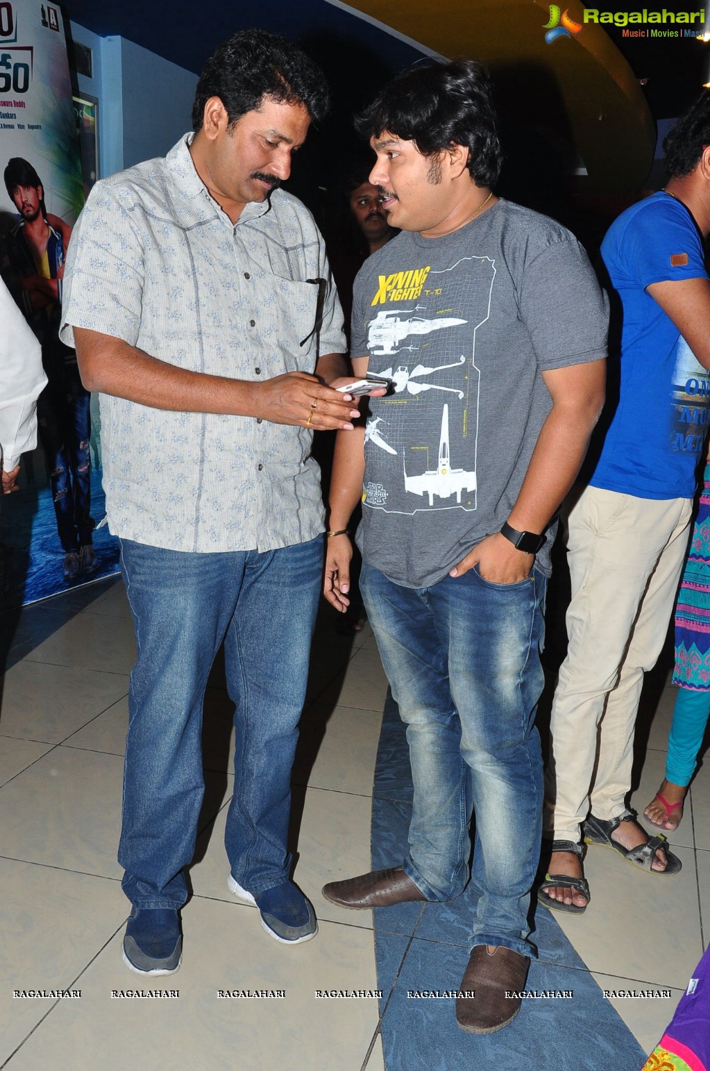 EedoRakam AadoRakam Team at Prasads IMAX, Hyderabad