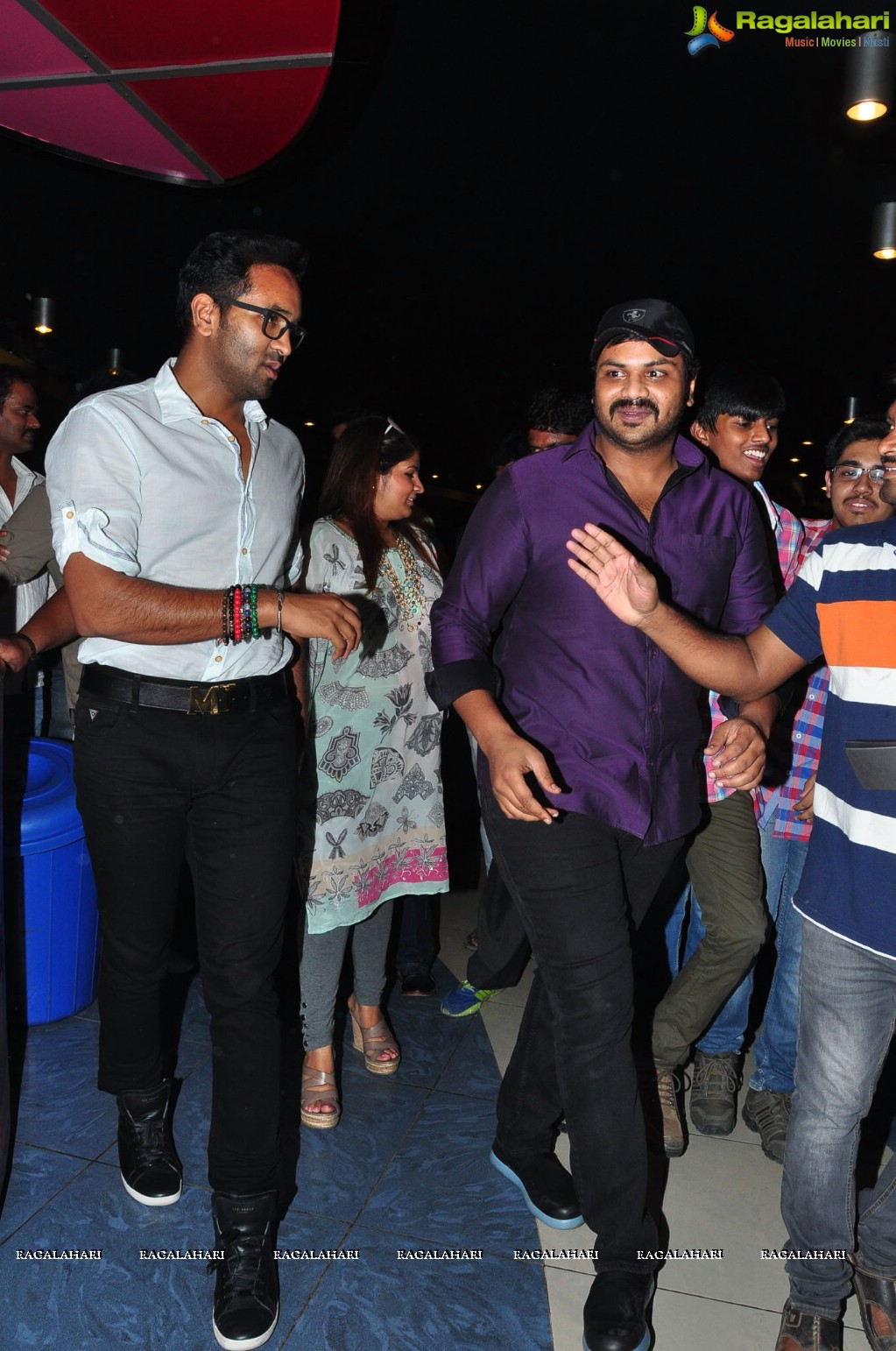 EedoRakam AadoRakam Team at Prasads IMAX, Hyderabad