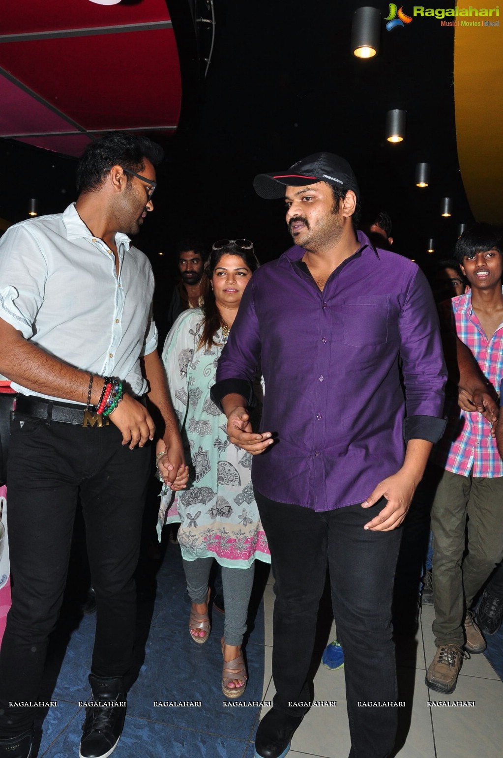 EedoRakam AadoRakam Team at Prasads IMAX, Hyderabad