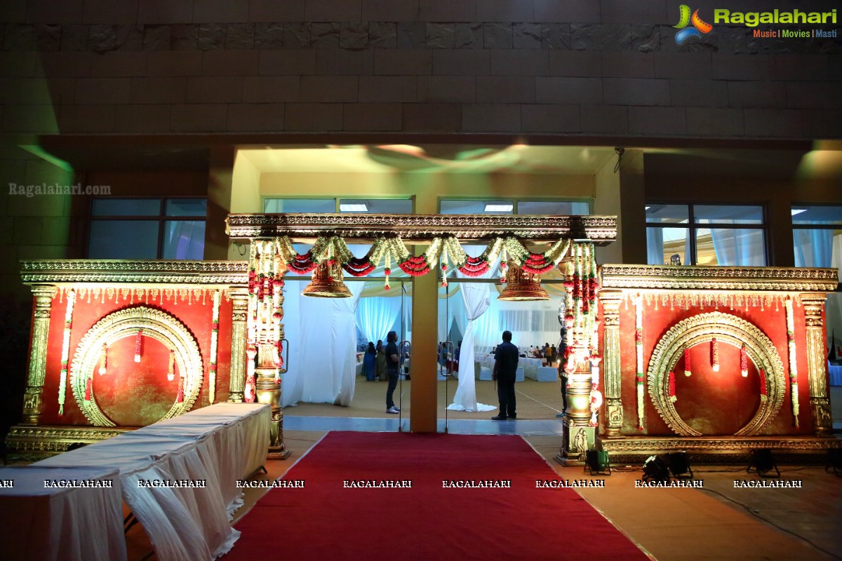 Grand Wedding Ceremony of Gowni Srikanth Goud with Cheepi Sudheesha, Hyderabad