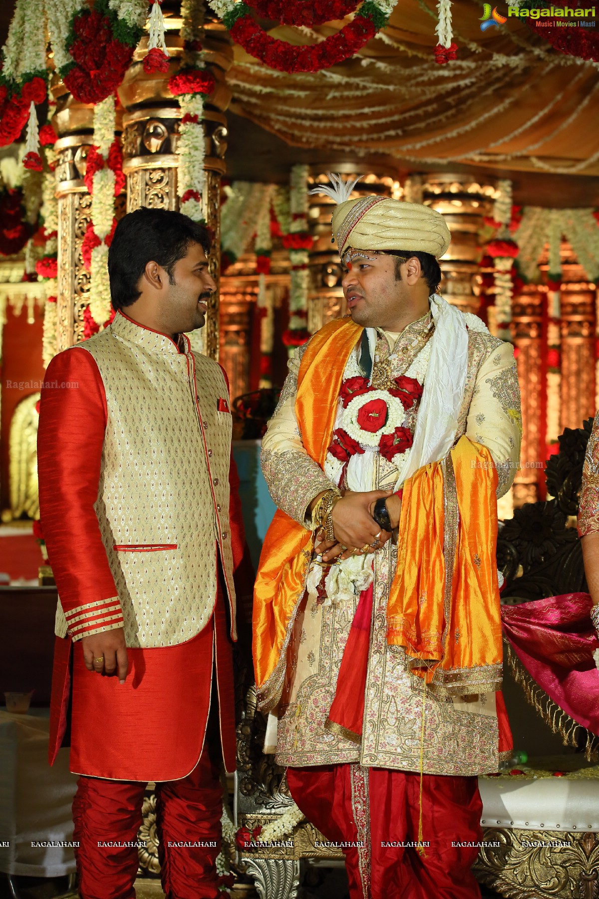 Grand Wedding Ceremony of Gowni Srikanth Goud with Cheepi Sudheesha, Hyderabad