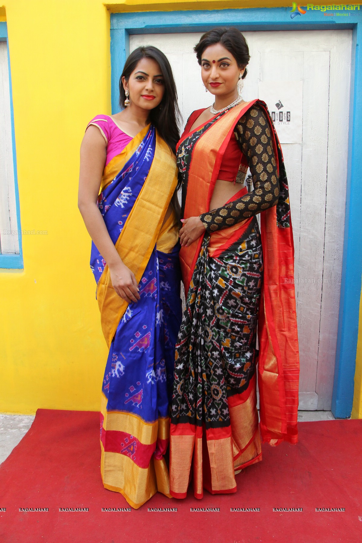 Traditional Silk Handloom Collections Showcase by Sharon Fernandes and Richa Singh at Banjara Hills, Hyderabad