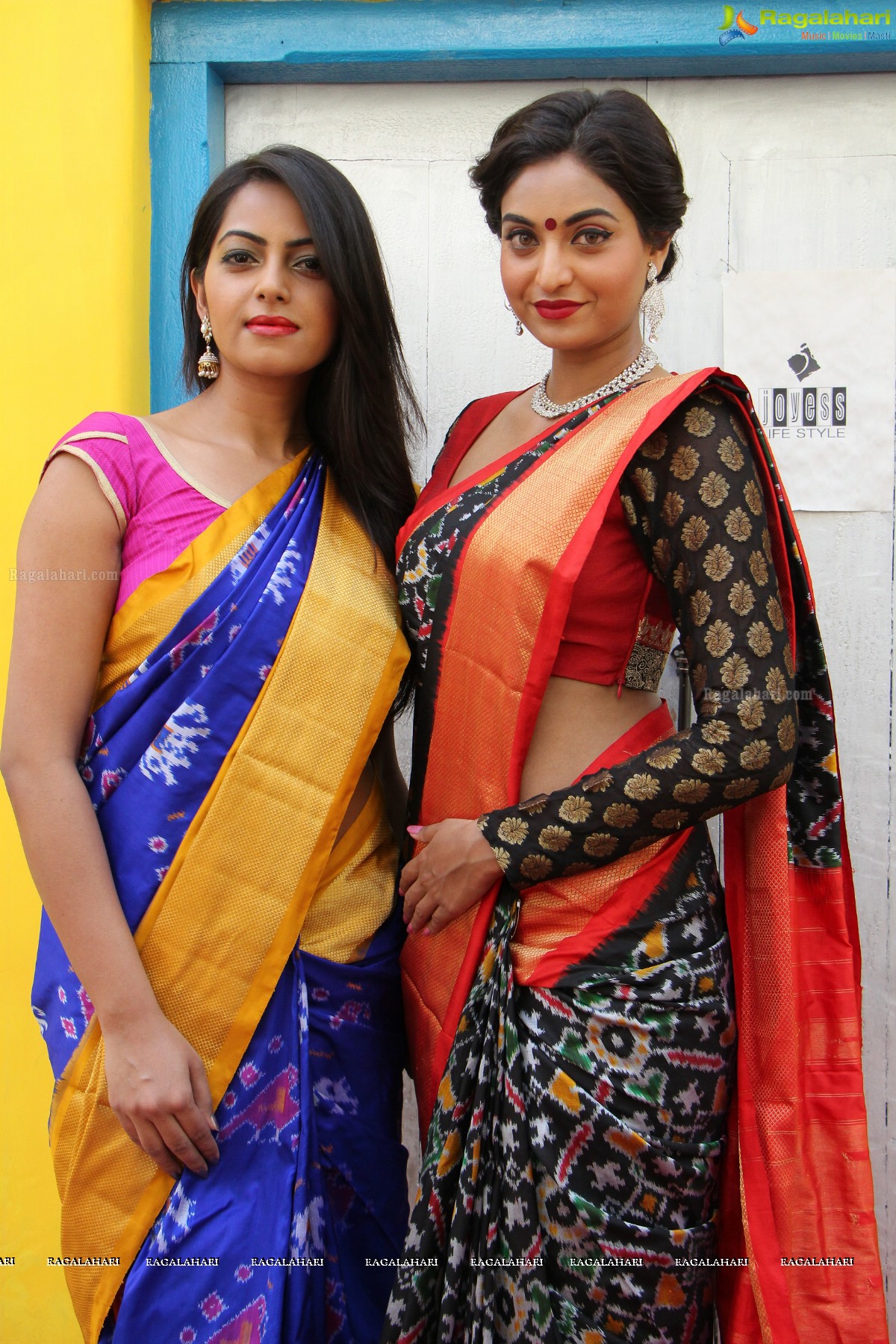 Traditional Silk Handloom Collections Showcase by Sharon Fernandes and Richa Singh at Banjara Hills, Hyderabad