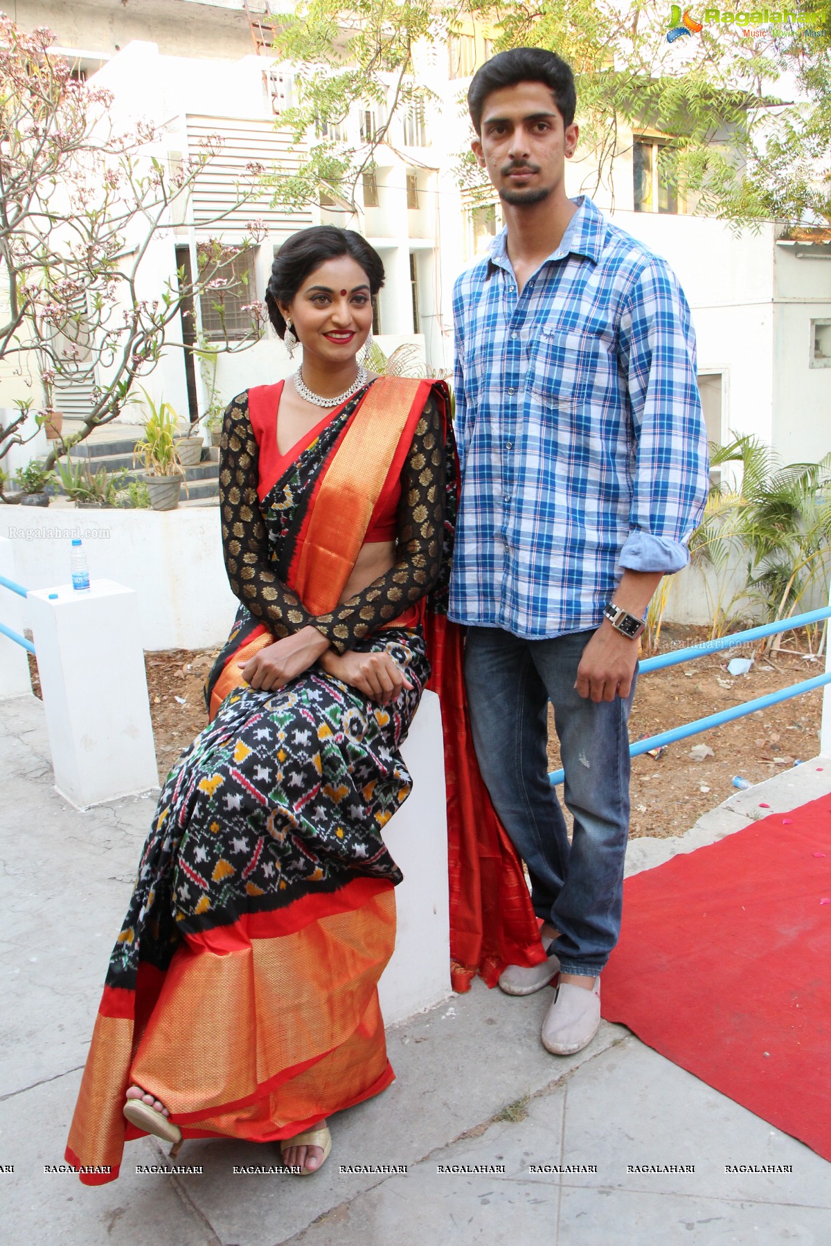 Traditional Silk Handloom Collections Showcase by Sharon Fernandes and Richa Singh at Banjara Hills, Hyderabad