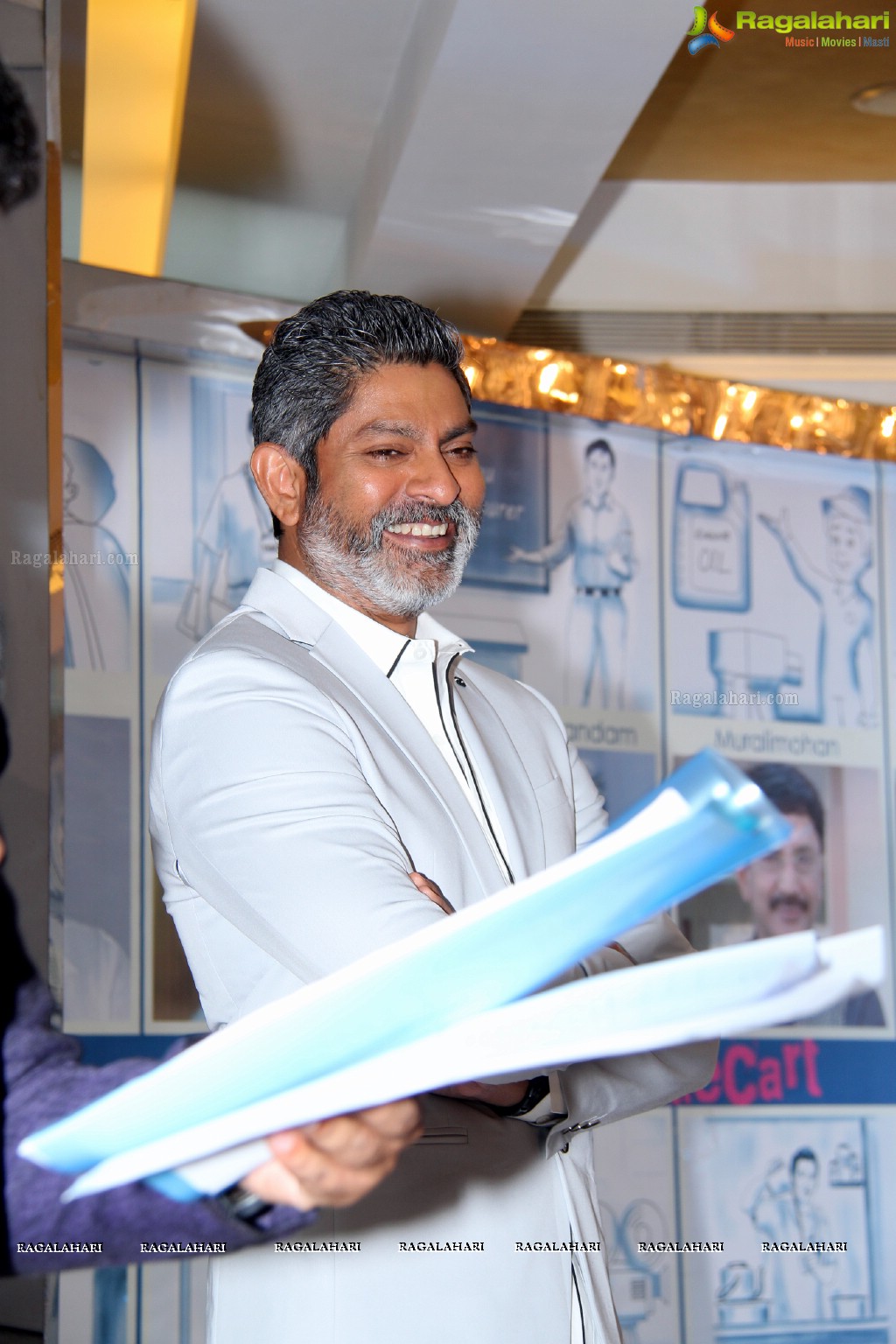 Jagapathi Babu Click Cine Cart Launch at Park Hyaat, Hyderabad