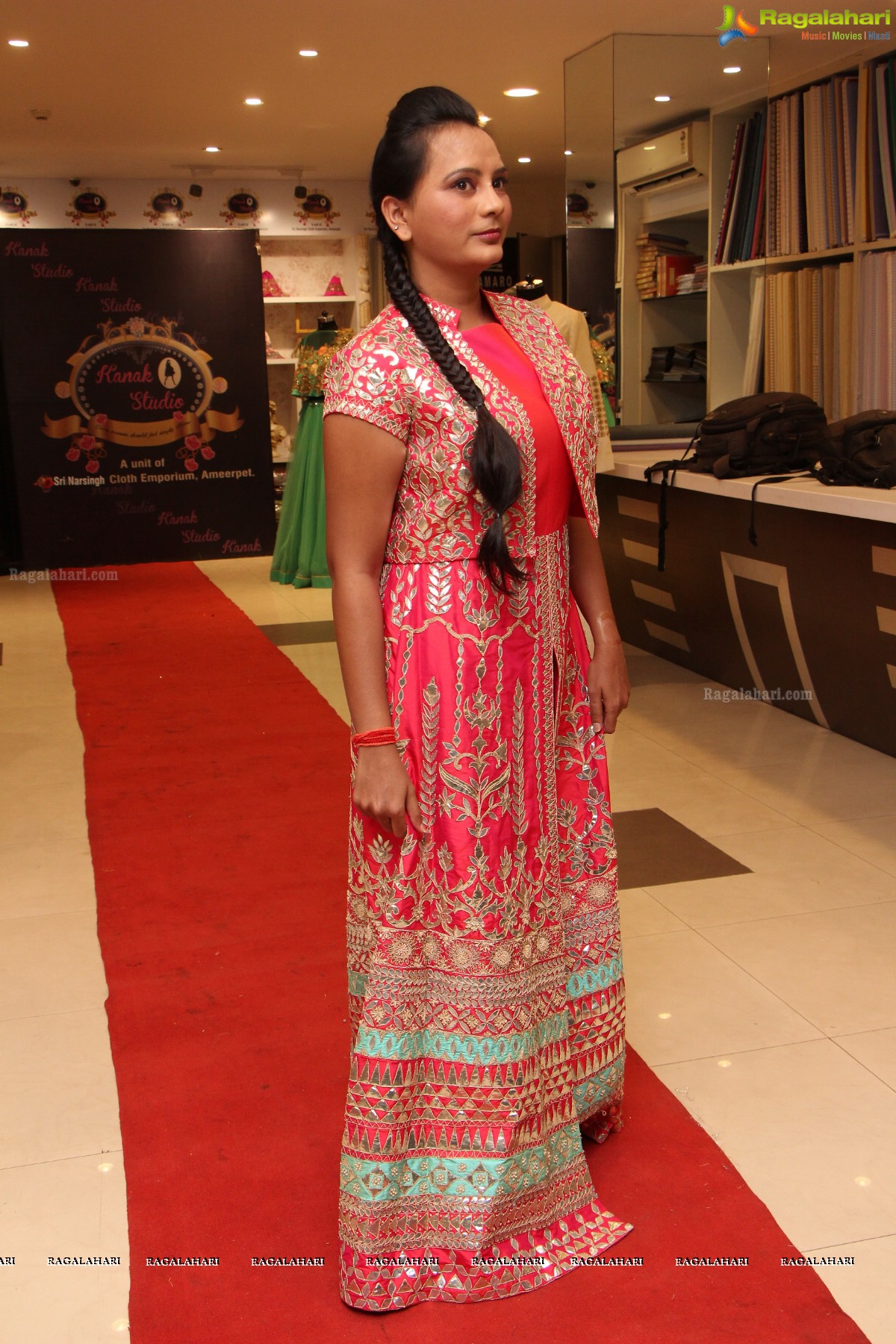 Kanak Studio Bridal Wedding Collection Launch at Narsingh Cloth Emporium, Ameerpet, Hyderabad