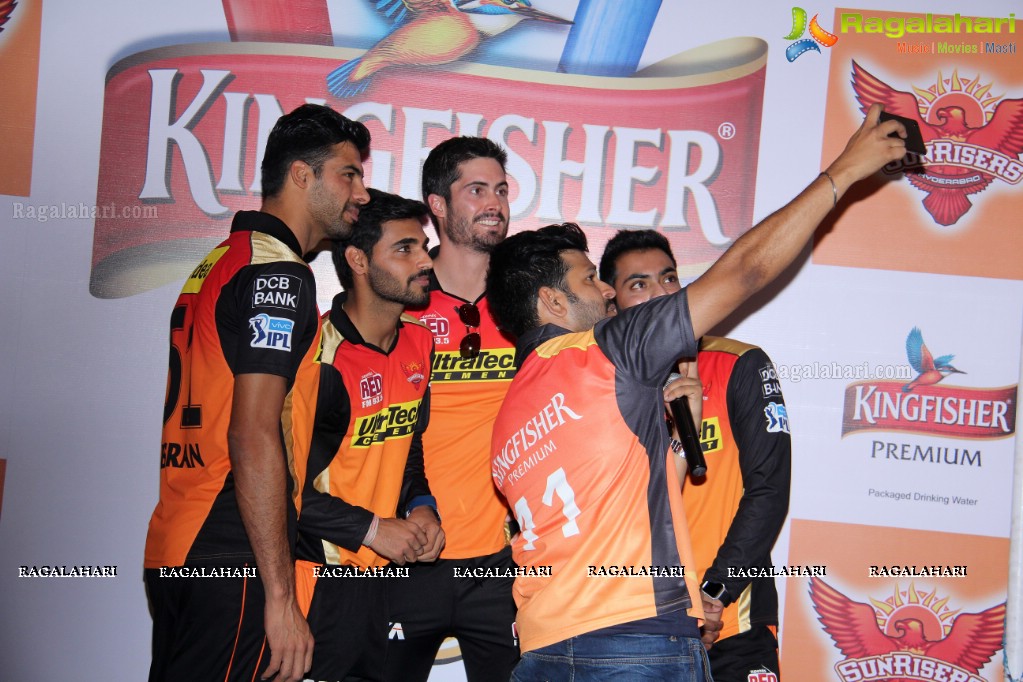 Sunrisers Team at Inorbit Mall, Hyderabad