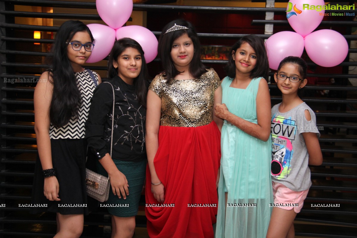 Kushi Birthday Celebrations at Pizza Hut, Hyderabad