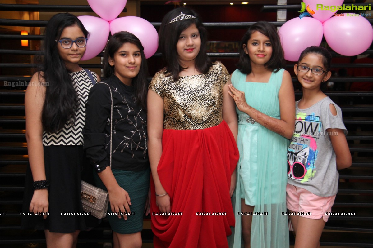 Kushi Birthday Celebrations at Pizza Hut, Hyderabad