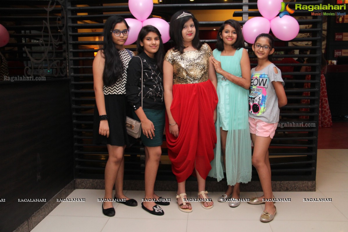 Kushi Birthday Celebrations at Pizza Hut, Hyderabad