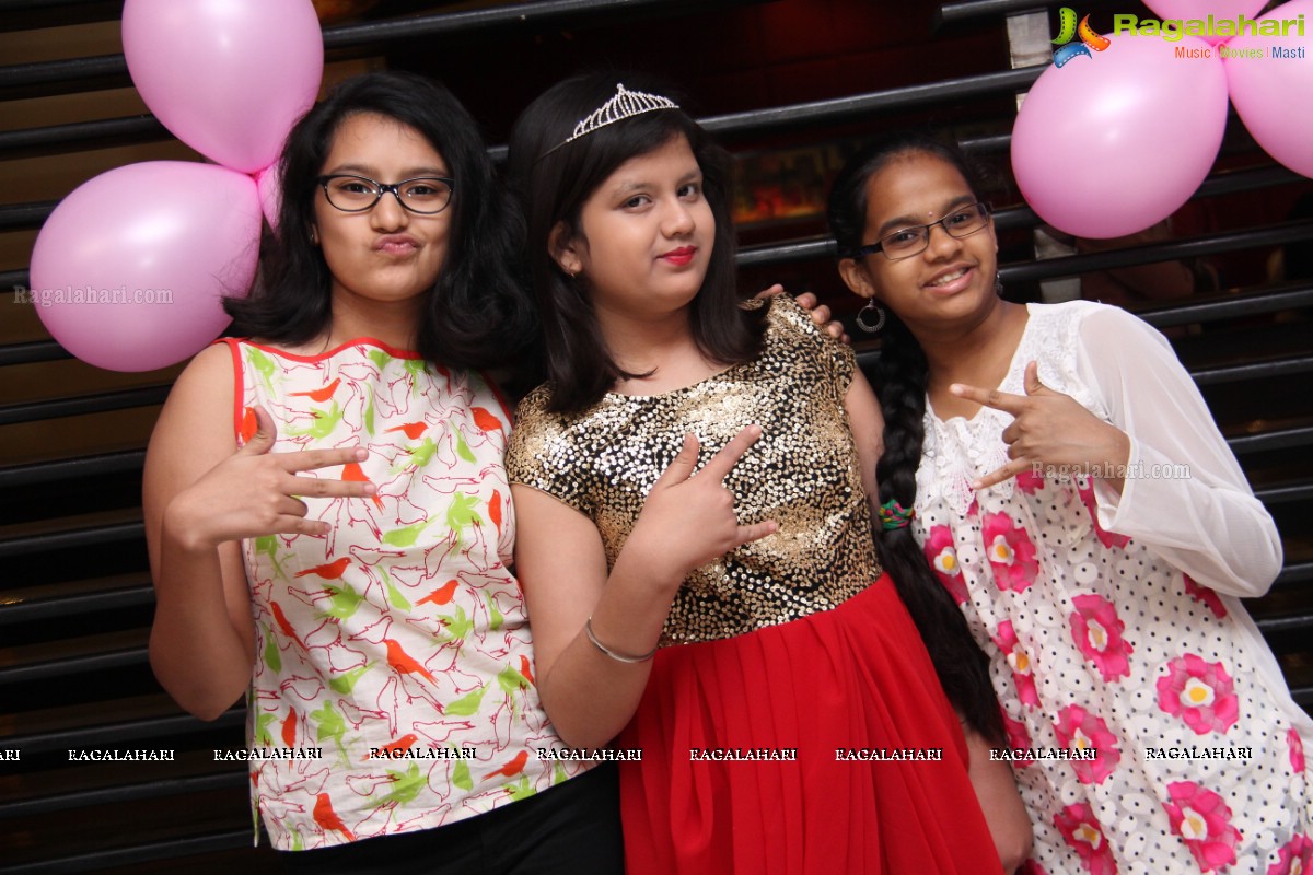 Kushi Birthday Celebrations at Pizza Hut, Hyderabad