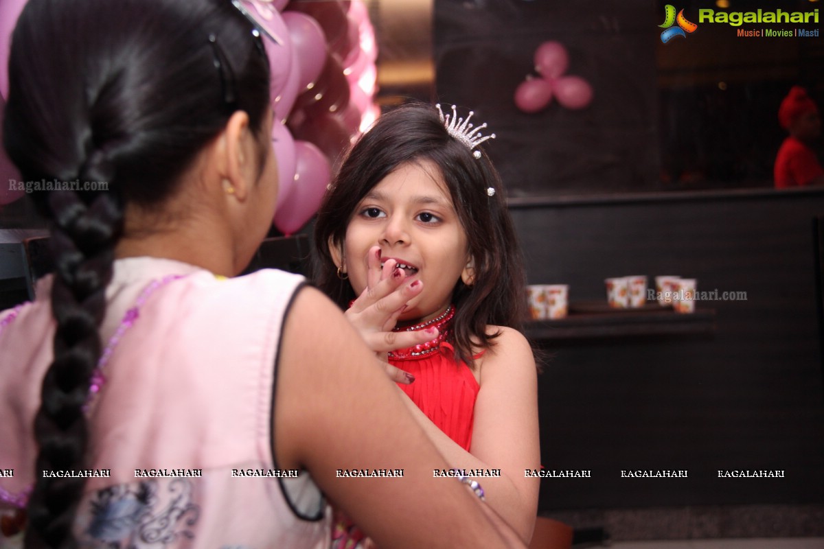 Kushi Birthday Celebrations at Pizza Hut, Hyderabad