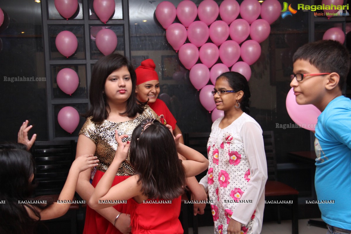 Kushi Birthday Celebrations at Pizza Hut, Hyderabad