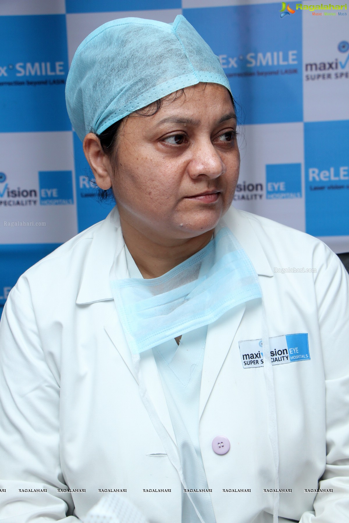 Sonal Chauhan launches ReLEx SMILE Technology by Maxivision Super Specialty Eye Hospital 