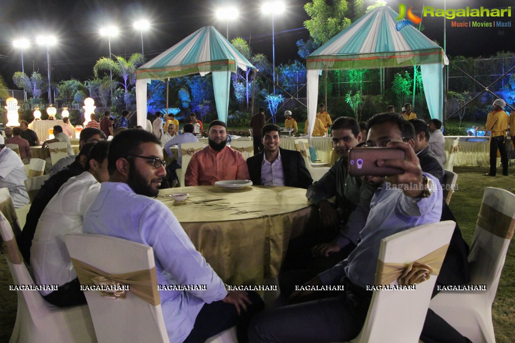 Engagement Ceremony of (Mujtaba Hussain Malik) Son of Mumtaz Hussain, Chairman Pariwar Group-Pariwar Dhaba With (Maryam) at May Fair Gardens, Shamshab
