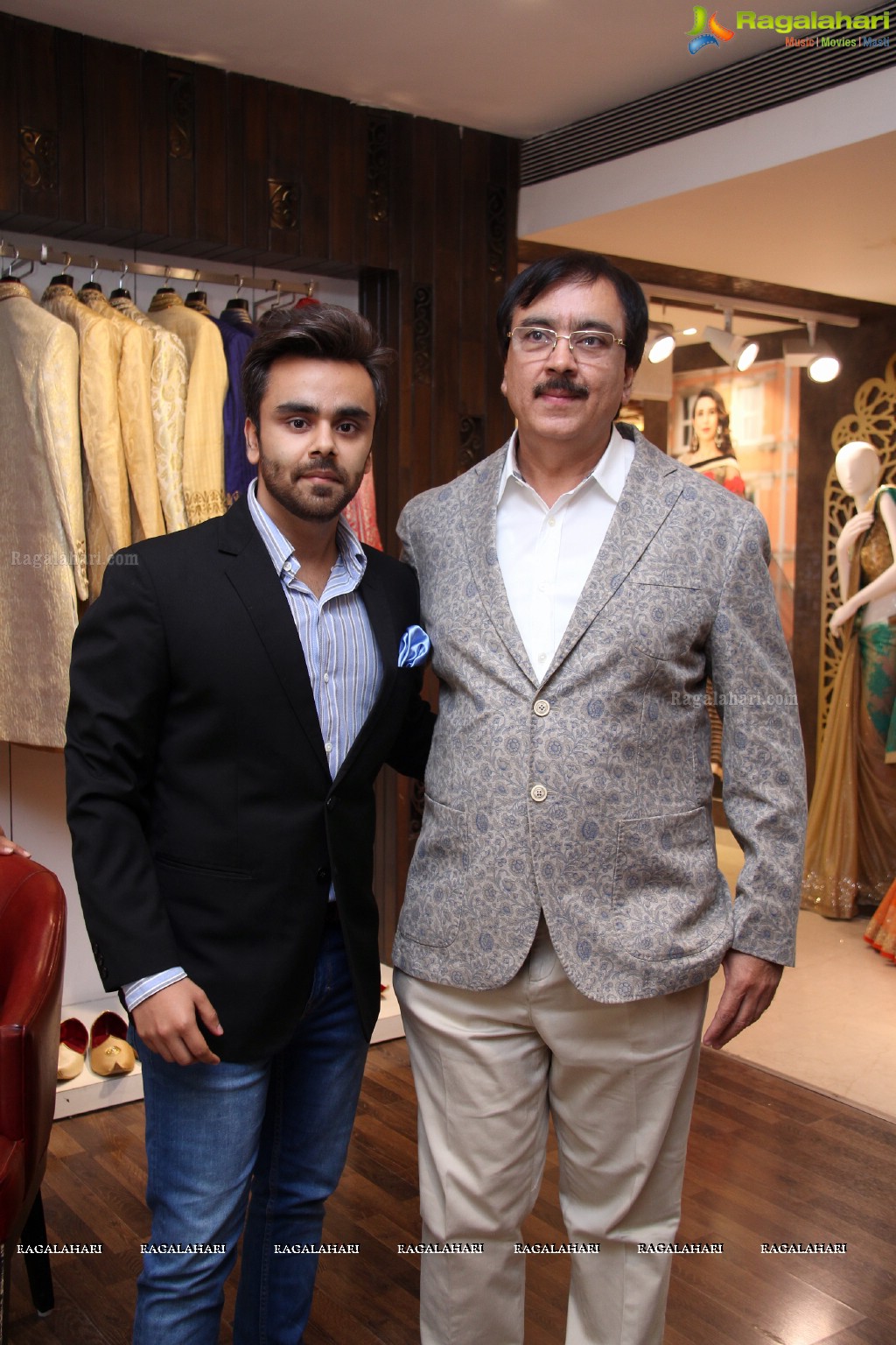 Neeru's MD Harish Kumar Press Meet on Best Regional Fashion Retailer Award by IFF, Hyderabad