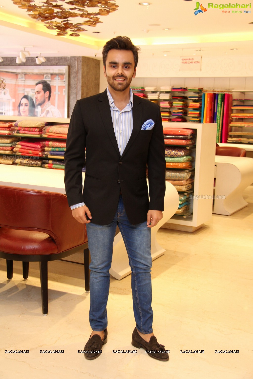 Neeru's MD Harish Kumar Press Meet on Best Regional Fashion Retailer Award by IFF, Hyderabad