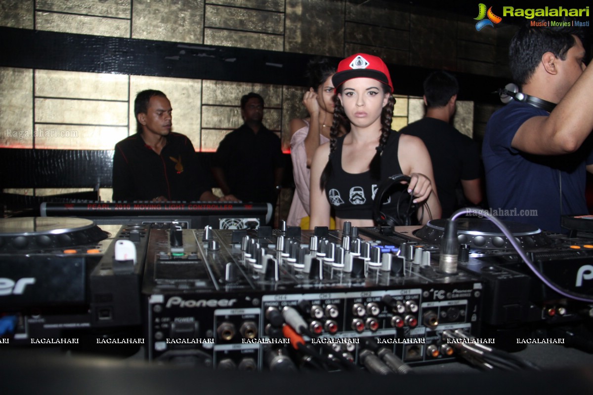 Saturday Night with Teri Miko and DJ Yudi at Playboy Club, Hyderabad
