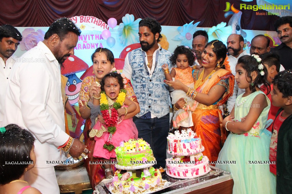 1st Birthday Celebrations of Saanvitha and Aaradhya