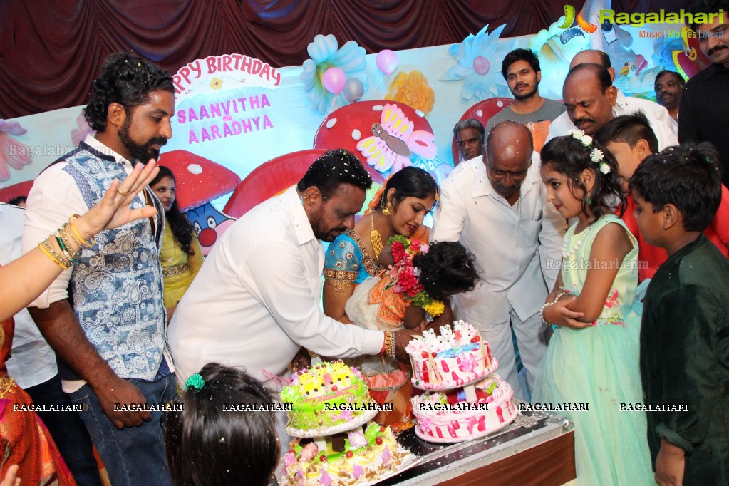 1st Birthday Celebrations of Saanvitha and Aaradhya