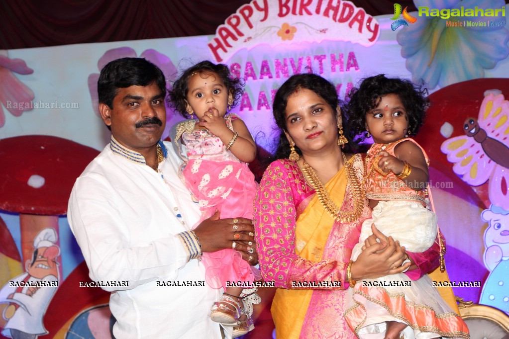 1st Birthday Celebrations of Saanvitha and Aaradhya