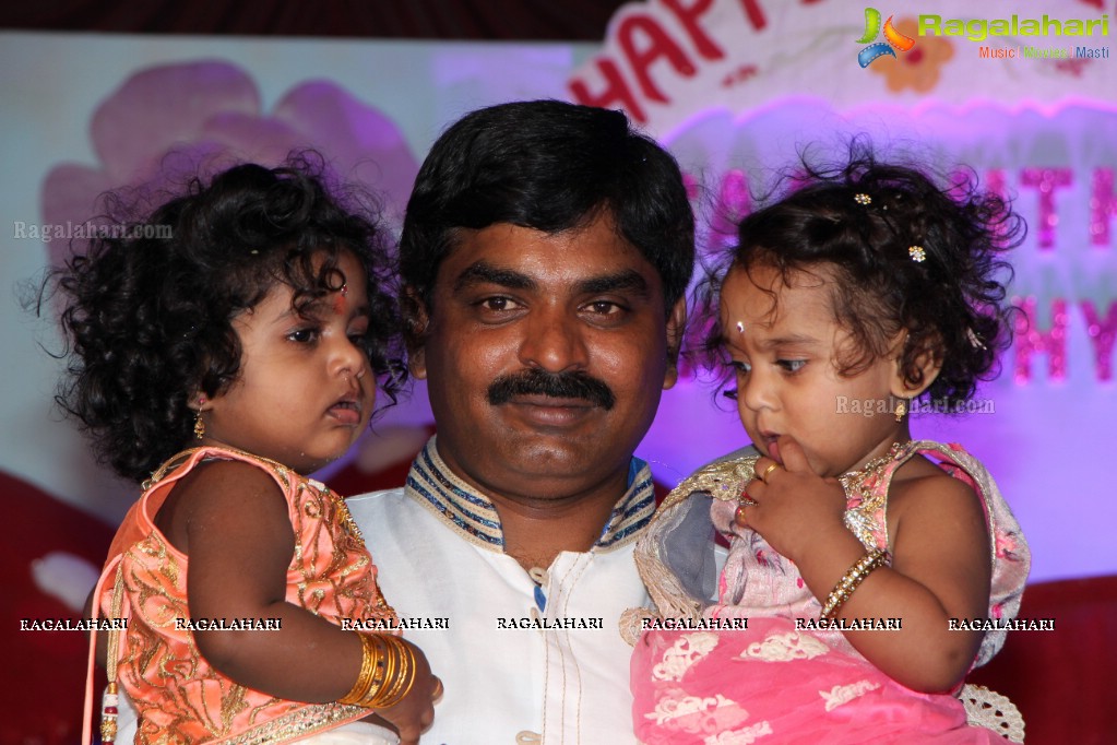 1st Birthday Celebrations of Saanvitha and Aaradhya