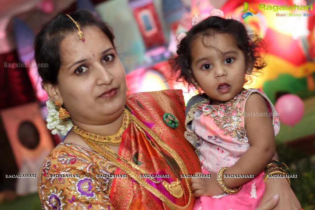 1st Birthday Celebrations of Saanvitha and Aaradhya