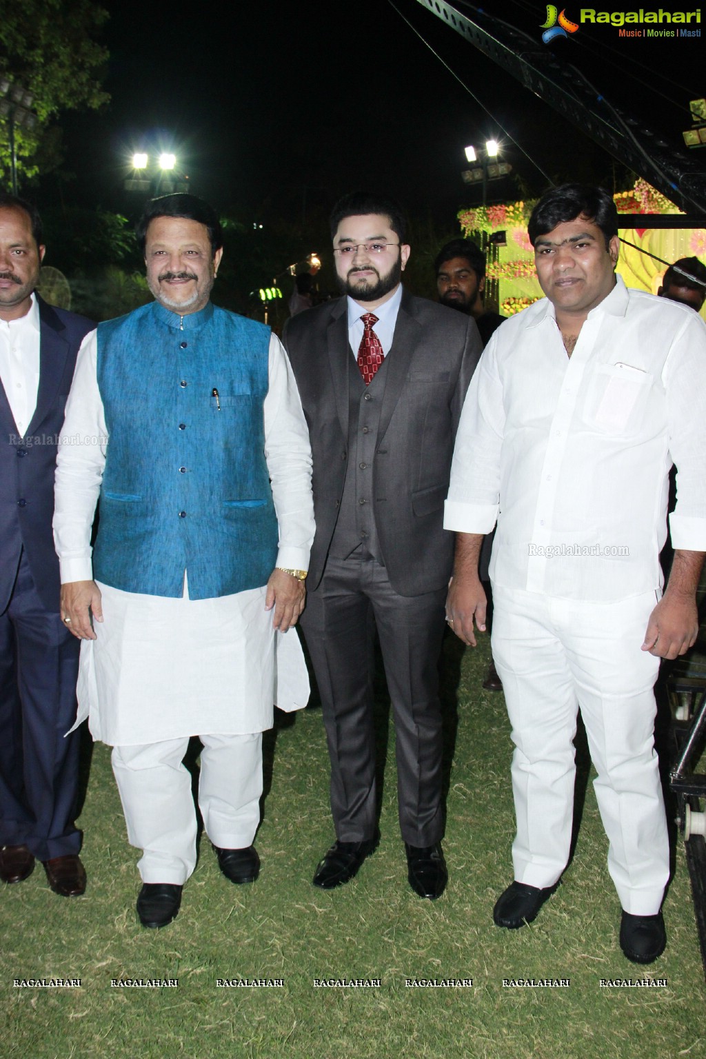 Grand Wedding Reception of Saddam and Nausheen, Hyderabad