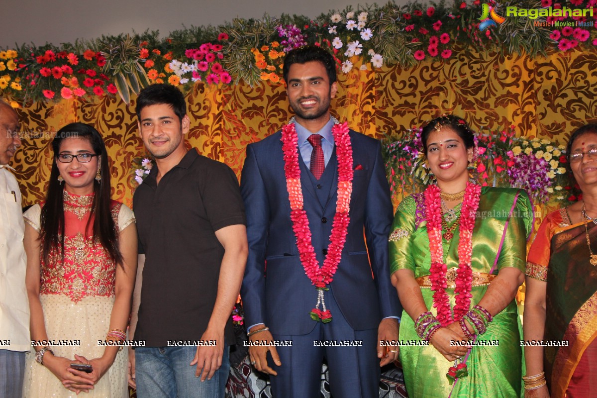 Grand Wedding Reception of Siva and Anusha at Cyber Convention Centre, Hyderabad