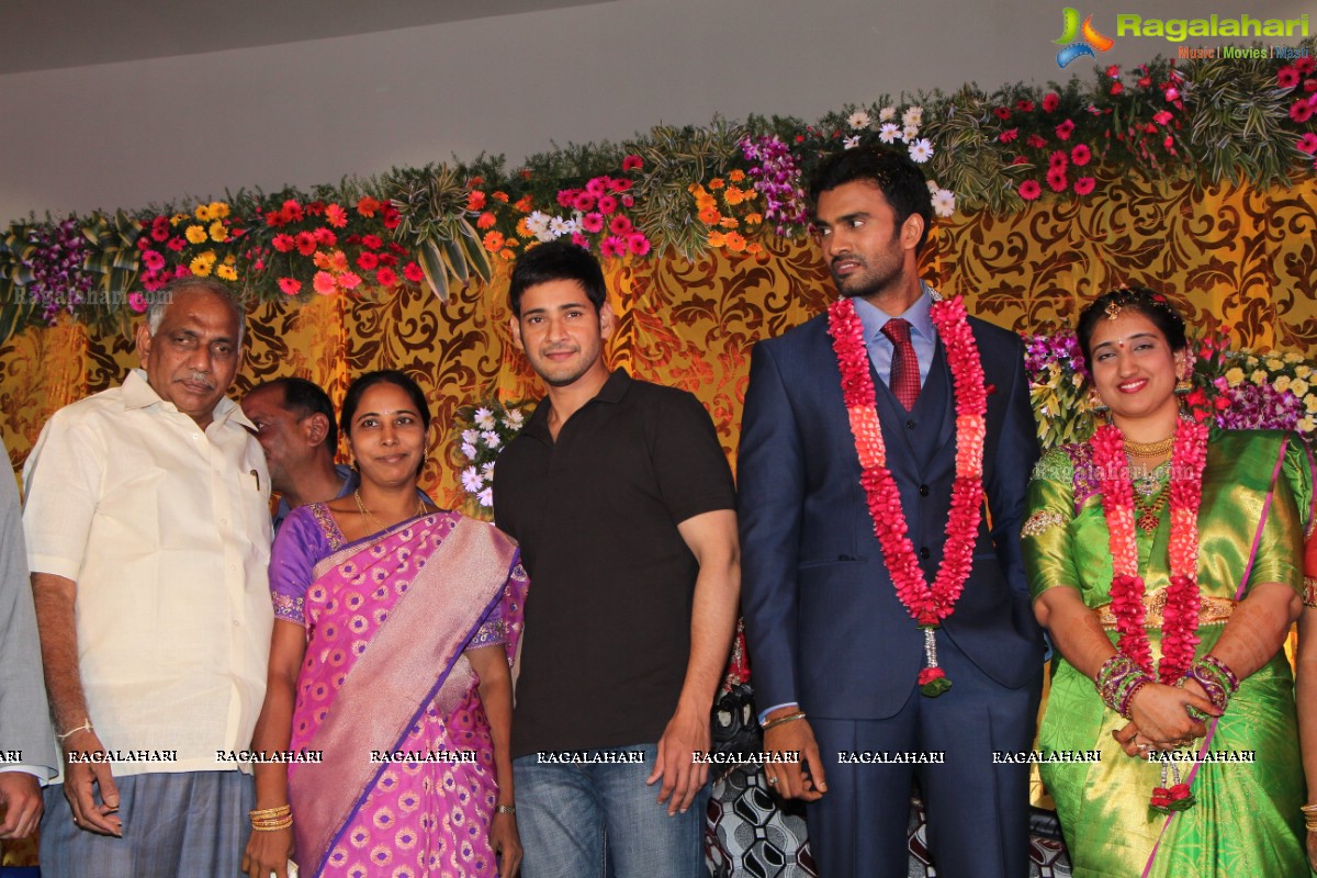 Grand Wedding Reception of Siva and Anusha at Cyber Convention Centre, Hyderabad