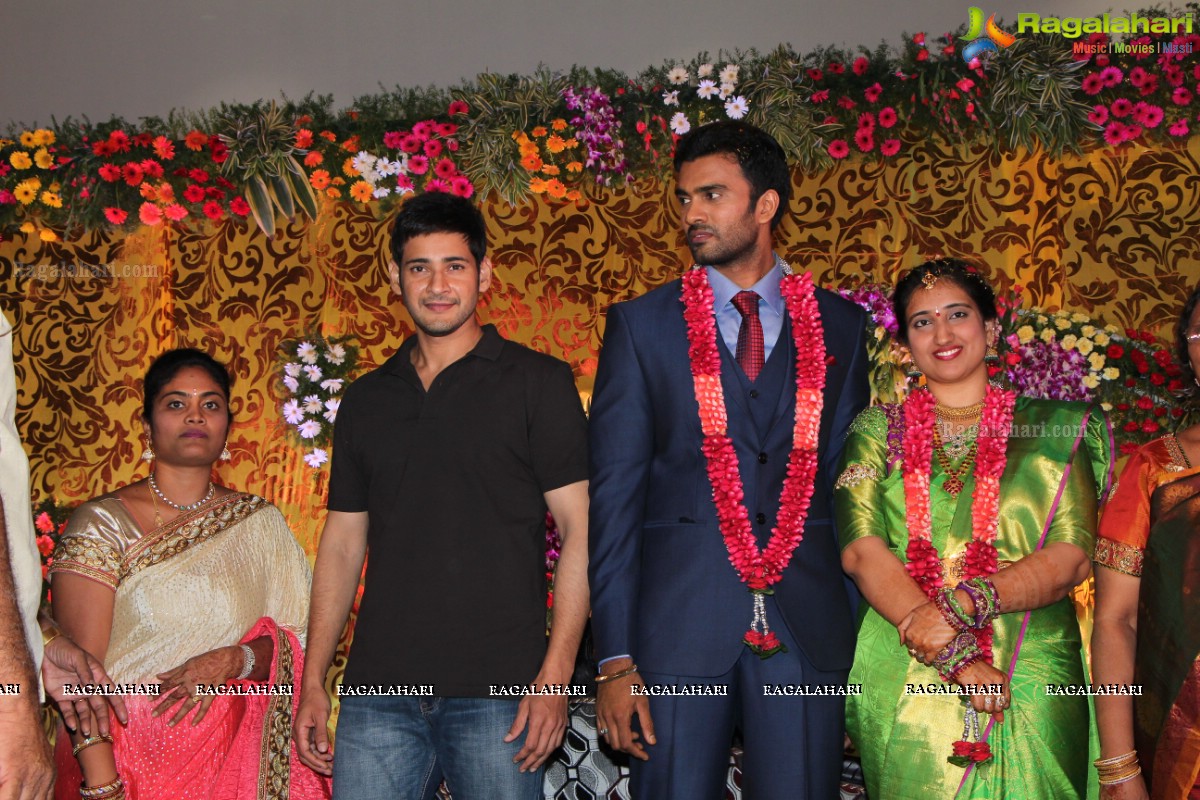 Grand Wedding Reception of Siva and Anusha at Cyber Convention Centre, Hyderabad