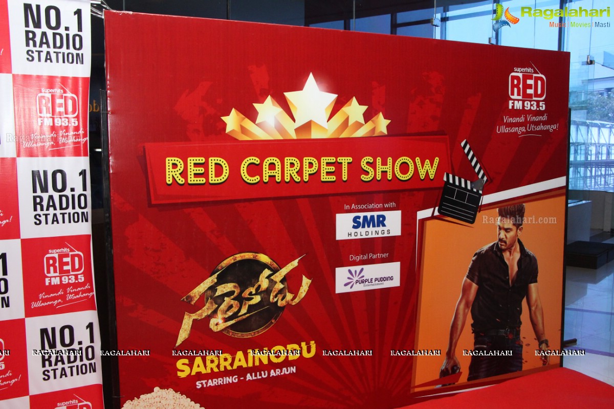 Sarrainodu Red Carpet Show by 93.5 RED FM